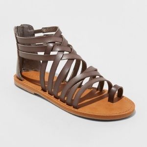 Women's Makena Strappy Gladiator Sandals - Universal Thread